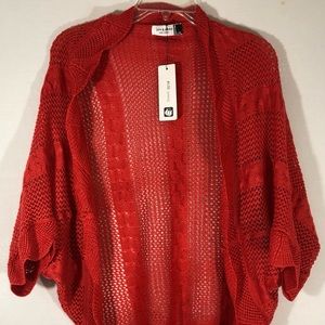 Jon & Anna New York Large Poncho Like Open Knitted Cardigan Style 301# = T